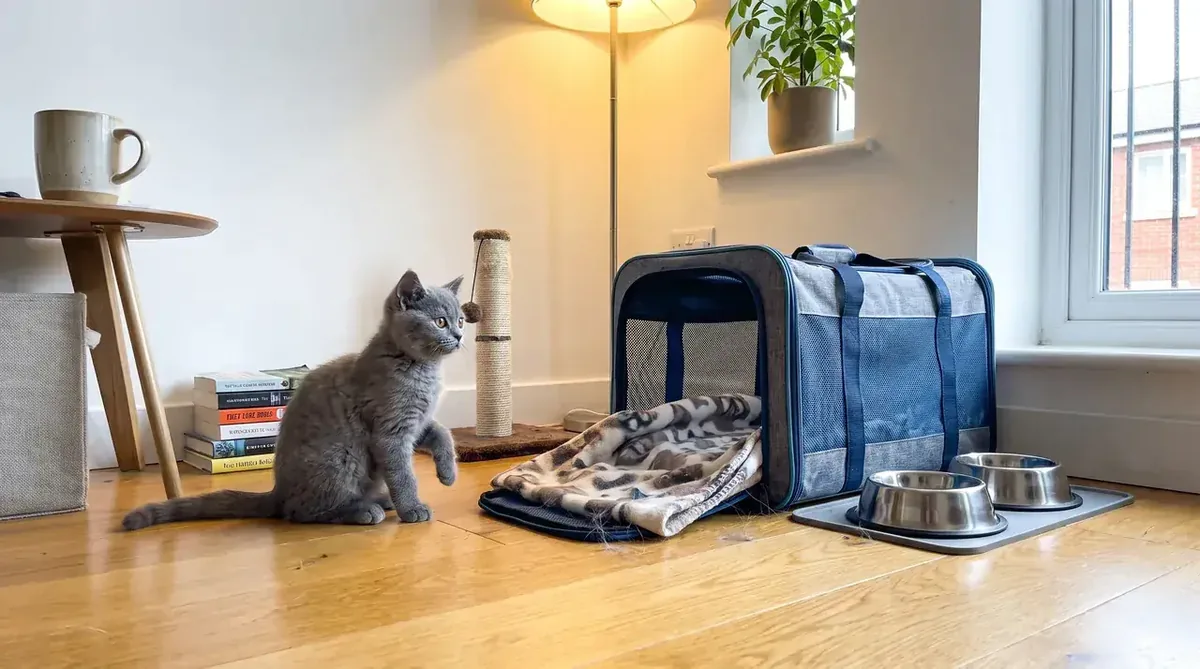 BKH Kitten in Lilac, Katze